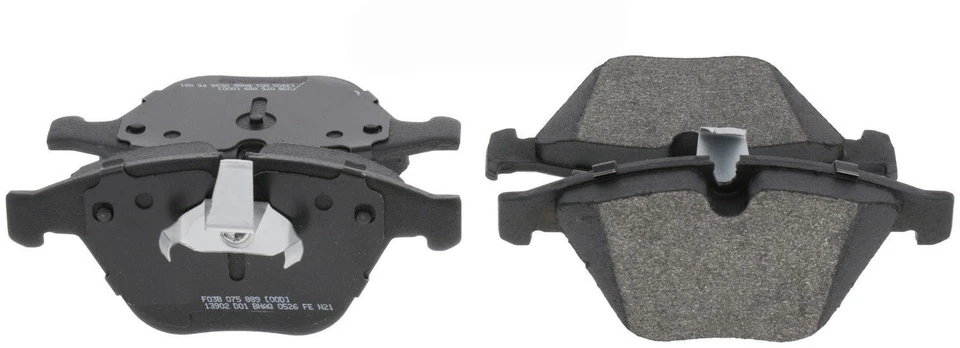 Juego de pastillas de freno de disco delanteras Mechanics Choice para BMW 525i, 528i, 530i 2004-2008 Foto 1 de 1