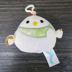 Squishmallow Todd Rooster Lmtd Ed Backpack Clip On Stuffed Plush Toy 3.5"EUC - Picture 1 of 5