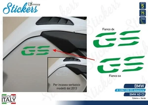 Adesivi Serbatoio Moto BMW R 1200 gs adventure LC per incasso verde - Imagen 1 de 1