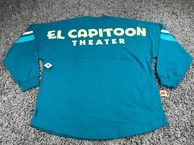 NUEVA Camiseta Disney Spirit Adulto XL Verde D23 EL Capitoon Theater Imagineering Foto 1 de 4