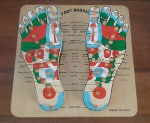 Podiatry & Reflexology Pressure Point Therapy tool & chart - Foot Massage
