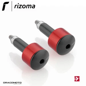 Yamaha YZF R1 2006-2007 Bar Ends Rizoma MA533R Red - Picture 1 of 3