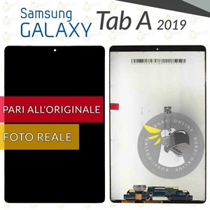 DISPLAY SAMSUNG GALAXY TAB A 2019 SM-T515 SM-T510 VETRO SCHERMO LCD TOUCH SCREEN - Foto 1 di 2