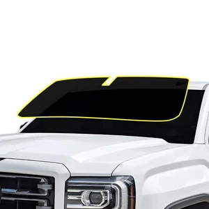 Precut Front Windshield Ceramic Window Tint Film Kit Fits GMC Sierra Extd 14-18 - Picture 1 of 6