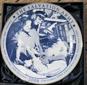 Placa Coleccionista Navidad Ejército Salvación 2009 9" Excelente Estado  - Imagen 1 de 2