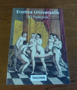 EROTICA UNIVERSALIS   TASCHEN   30 COLOR POSTCARDS   1995   COLLECTOR CONDITION - Imagen 1 de 2