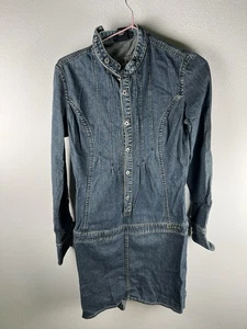 Diesel Kleid Tunika Damen Jeans Denim Größe S Women’s Long Denim - Bild 1 von 7