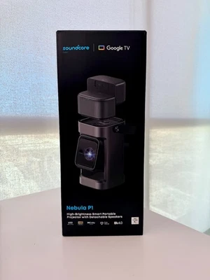 soundcore Anker Nebula P1 Smart Projector w/ Detachable Speakers 1080p 650 lumen - Image 1 of 3