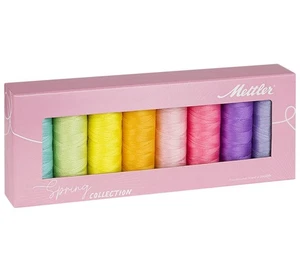 Mettler SFC8SPR Silk Finish Cotton Thread Gift Pack 8/Pkg-Spring - Picture 1 of 1