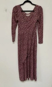 LoveShackFancy Poeta Floral Dress - Size P Long Sleeve Boho Cottagecore Portugal - Picture 1 of 8