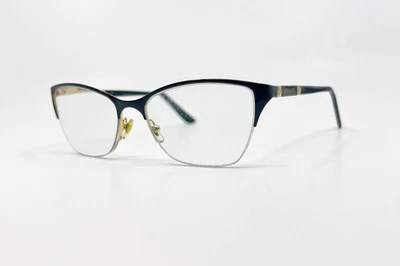 范思哲女式 VE1218 1342 53 毫米黑色金色眼镜框 53-17 — 第 1/4 张图片