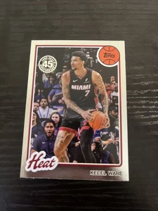 2025-26 Topps Basketball - #80BK-27 Kel’el Ware 1980-81 Topps 45th Anniversary - Picture 1 of 2