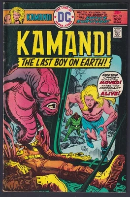 Kamandi the Last Boy on Earth 35 (1975) VG/FN 5.0 Bronze Age DC Comics - Image 1 of 3