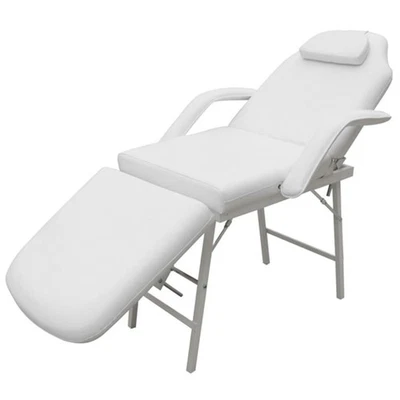 Portable Mobile Beauty Therapy Facial Treatment Salon Chair Recliner Leather Bed - image 1 of 4