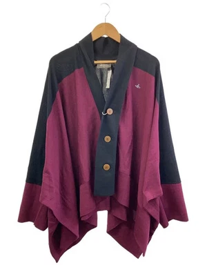 Vivienne Westwood Cárdigan Suéter Burdeos OSFA Usado Foto 1 de 4