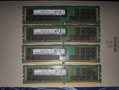 Samsung 32GB (1 X 32GB) RDIMM PC4-21300 (DDR4-2666) 内存 (M393A4K40CB2-CTD6Y) — 第 1/3 张图片