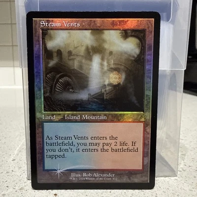 Steam Vents (Retro Frame) Ravnica Remastered Foil - Image 1 of 4