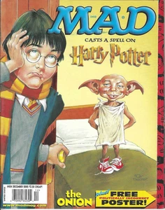 Daniel Radcliffe - Harry Potter - Mad Magazine - Dec. 2002 - no. 424 - AUTHENTIC - Picture 1 of 2