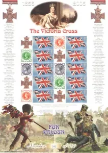 BC-080 2006 Victoria Cross History of Britain 4 Business Smilers Sheet - Bild 1 von 1