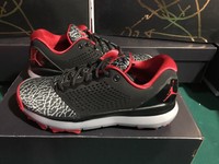 NEW Jordan Trainer ST Golf Cleats Black Red Elephant 833359-001 RARE Sz 9.5