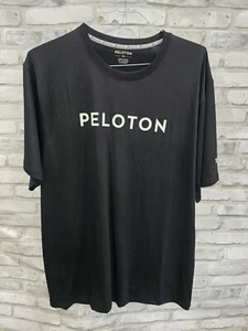 Peloton Century Club 100th Ride Graphic Short Sleeve T-Shirt Black Sz XXL 2XL - Picture 1 of 9