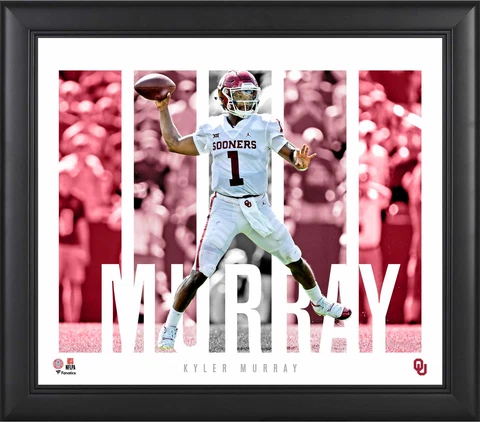 Kyler Murray Oklahoma Sooners Framed 15x17 Player Panel Collage Cover