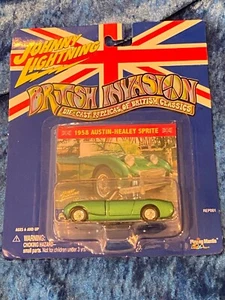 Johnny Lightning British Invasion 1958 Austin-Healey Sprite Roadster 1/64 - Picture 1 of 2