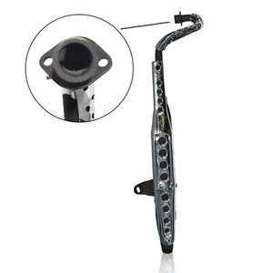 MUFFLER EXHAUST PIPE HEADER FOR HONDA CT70 MINI TRAIL 70 BIKE MOTORCYCLE - Foto 1 di 7