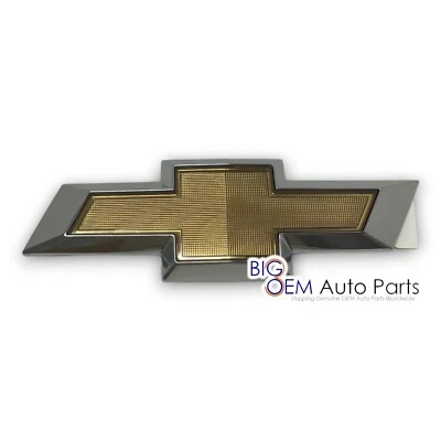 Chevrolet Equinox 2010-2015 puerta levadiza trasera maletero escotilla oro pajarita emblema OEM Foto 1 de 4