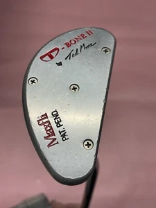 Maxfli Golf T-BONE II by TAD MOORE PUTTER Right Handed Steel Original Grip 34" - Picture 1 of 10