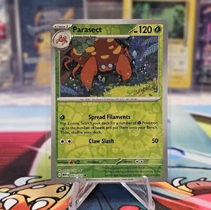 Parasect 047/165 - Reverse Holo - Pokemon 151 - Uncommon - NM/M - Picture 1 of 2