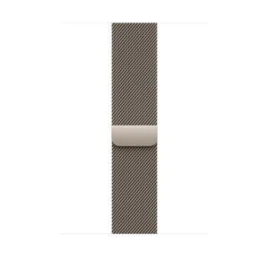 Bracelet Apple Watch en acier inoxydable boucle milanaise 45 mm - Photo 1 sur 3