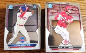 2023 Bowman CHROME Baseball prospects Complete your set - You Pick Player