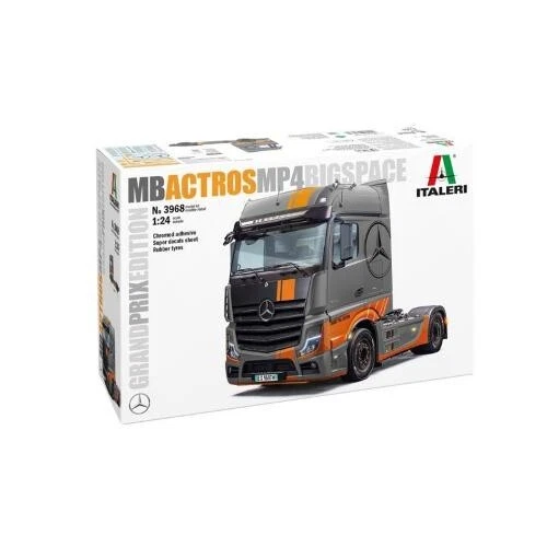1/24 MERCEDES ACTROS MP4 BIG SPACE GRAND PRIX EDITION KIT ITALERI IT3968 - Immagine 1 di 1