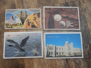 4 juegos completos de monedas sin circular de la Casa de la Moneda Real Canadiense para 1979, 1985, 1987, 1988 - Imagen 1 de 17