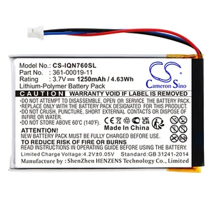 Batterie 1250mAh 361-00019-11 361-00019-40 Pour Garmin Nuvi 3590 710 760 765 - Zdjęcie 1 z 5