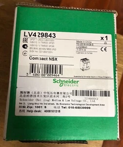 LV429843 molded case circuit breaker， brand new with box，fast shipping - Picture 1 of 2