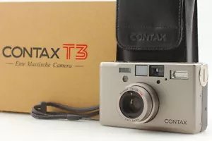 TOP MINT IN BOX CONTAX T3 T3D Double Teeth Point & Shoot 35mm Film Camera JAPAN - Picture 1 of 14