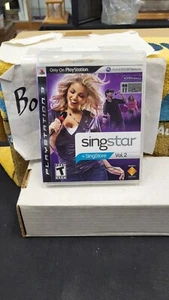 CIB SINGSTAR VOL 2 PS3 SONY PLAYSTATION 3 VIDEO GAME COMPLETE IN BOX - Picture 1 of 5