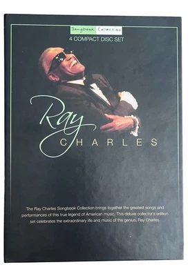 NEW 2006 Ray Charles Songbook Collection Photo Booklet 4 CD Box Set - Image 1 of 4