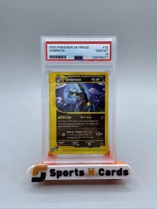 2003 Pokemon Umbreon Skyridge #32 PSA 10 LOW POP NEW CERT Non Holo - Bild 1 von 2