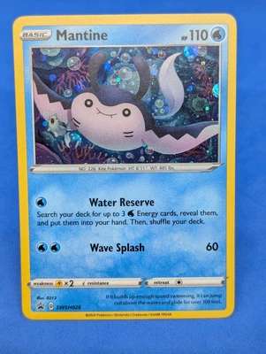 Mantine SWSH026 SWSH: Sword & Shield Promo Cards Holo - Image 1 of 2