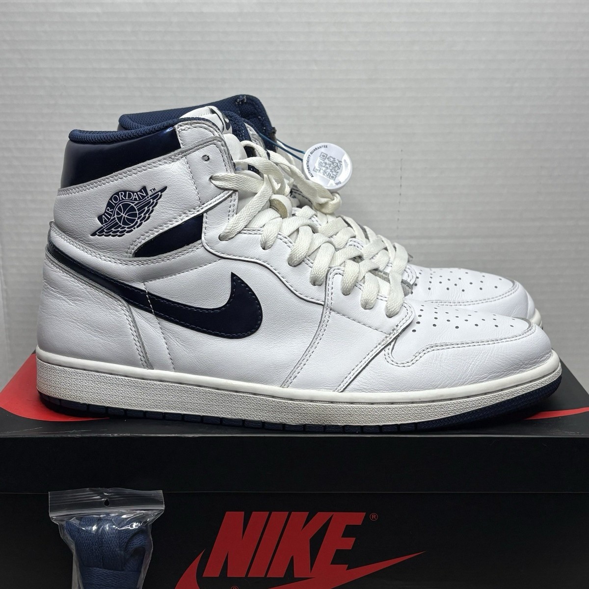 Jordan 1 Retro OG High Metallic Navy for Sale - Authenticity