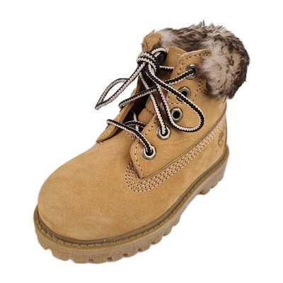🚨 Timberland 6 IN Premium Classic Toddler Boots 27848 Wheat Nubuck Size 4 Rare - Image 1 of 4