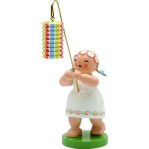 Wendt & Kühn Mädchen mit Lampion kurz gestreift 6228/N/5 - Rarität - NEU - Picture 1 of 1