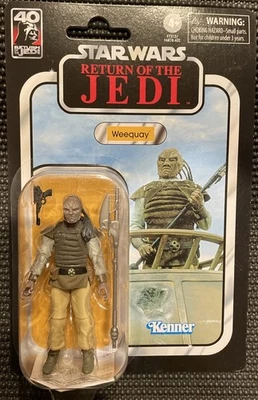 Figura Weequay Kenner 40th Star Wars Colección Vintage El Retorno del Jedi VC107 Foto 1 de 4