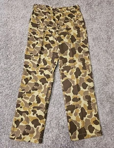 Vintage Gamehide Brush Buster Frogskin Camo Pants Mens 36(35x34) Deadstock Brown - Picture 1 of 9