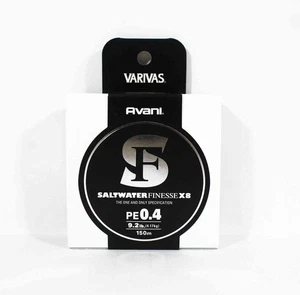 Varivas P.E Ligne Salt Water Finesse X8 P.E 0.4 150m 9.2lb (9709) - Imagen 1 de 6