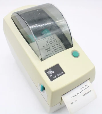 Zebra LP2824 USB Serial 203dpi 2" Thermal Label Printer 2824-21100-0001 - Image 1 of 4