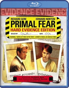 "PRIMAL FEAR" (Blu) Hard Evidence Edition, Richard Gere, Edward Norton - Imagen 1 de 1